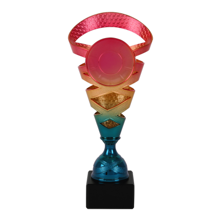 van der Storm Sportprijzen AR 1037 Moderne trofee "regenboog: 22 Cm