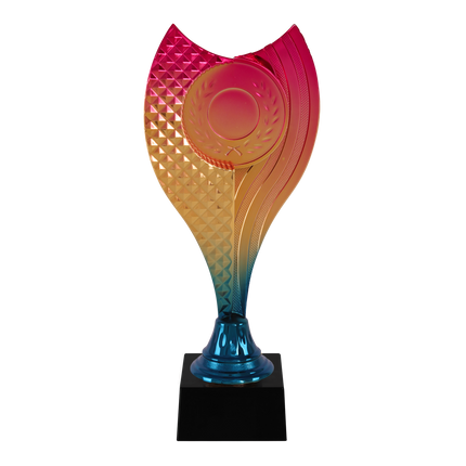 van der Storm Sportprijzen AR 1551 Moderne trofee "regenboog: 20.5 Cm