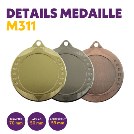 van der Storm Sportprijzen M 311 medaille voor 50 mm afbeelding