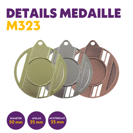 van der Storm Sportprijzen M 323 medaille voor 25 mm afbeelding