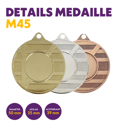 van der Storm Sportprijzen M 45 medaille voor 25 mm afbeelding