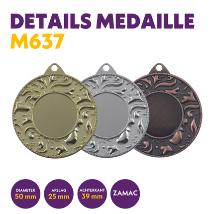 van der Storm Sportprijzen M 637 medaille voor 25 mm afbeelding