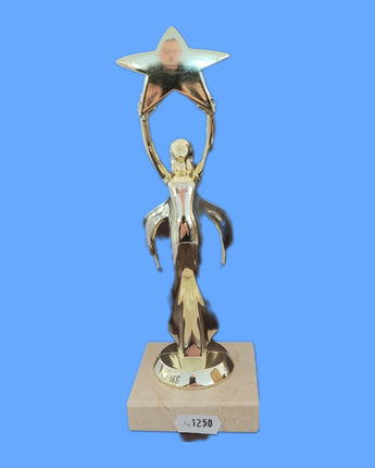 van der Storm Sportprijzen Victiory figuur met ster ca. 15 Cm