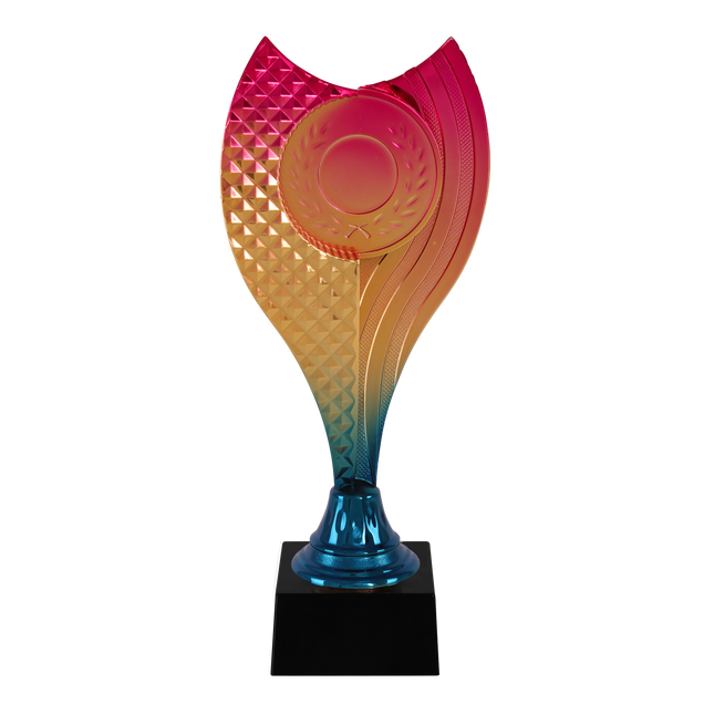 van der Storm Sportprijzen AR 1551 Moderne trofee "regenboog:  20.5 Cm