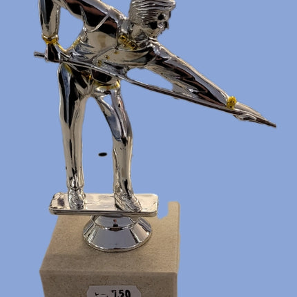 van der Storm Sportprijzen Biljartfiguur op marmeren voet ca 13 cm