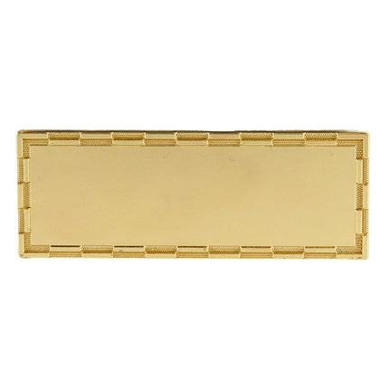 van der Storm Sportprijzen Iron PIN (naamplaatje)  55 x 20 mm