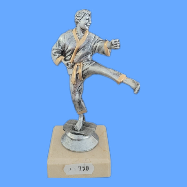 van der Storm Sportprijzen Karate figuur op voet ca. 13 cm