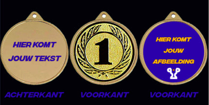 van der Storm Sportprijzen M 165 Carnavalmedaille