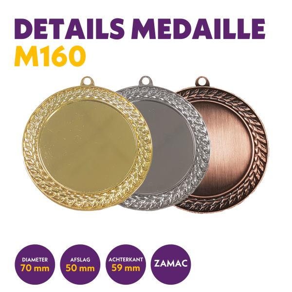 van der Storm Sportprijzen M 254 medaille voor 50 mm afbeelding