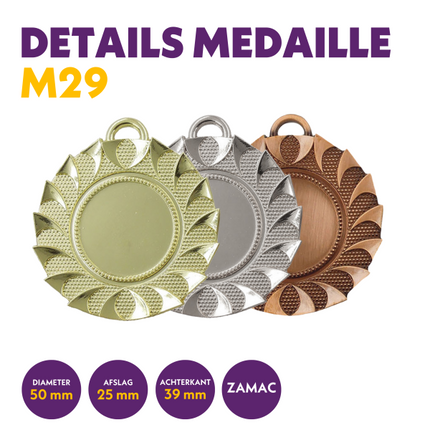 van der Storm Sportprijzen M 29 medaille voor 25 mm afbeelding