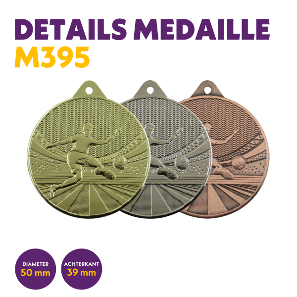 van der Storm Sportprijzen M 395 Voetbalmedaille