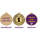 van der Storm Sportprijzen M 396 Voetbalmedaille  en 25 mm afslag