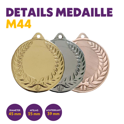 van der Storm Sportprijzen M 44 medaille voor 25 mm afbeelding