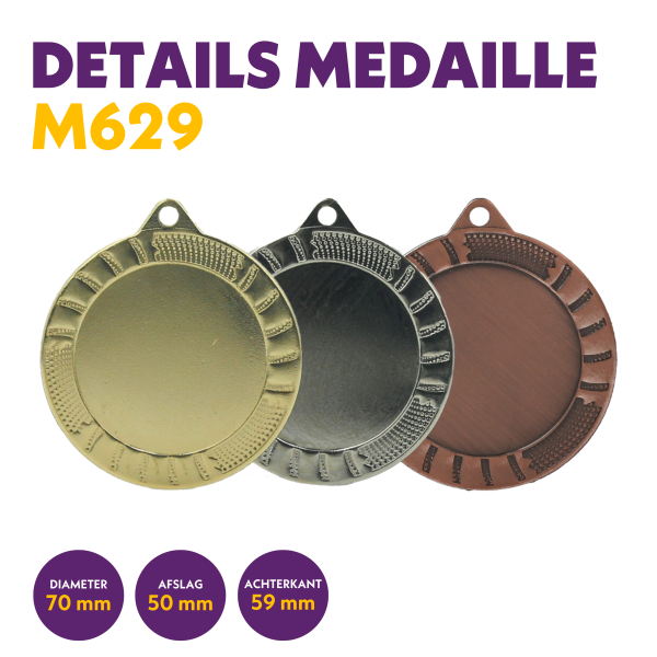 van der Storm Sportprijzen M 629 medaille voor 50 mm afbeelding