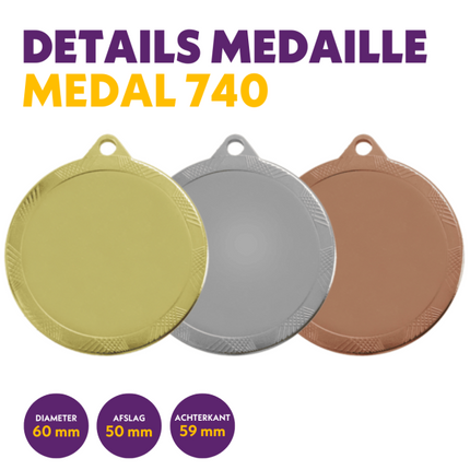 van der Storm Sportprijzen M 740 medaille voor 50 mm afbeelding