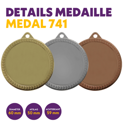 van der Storm Sportprijzen M 741 medaille voor 50 mm afbeelding