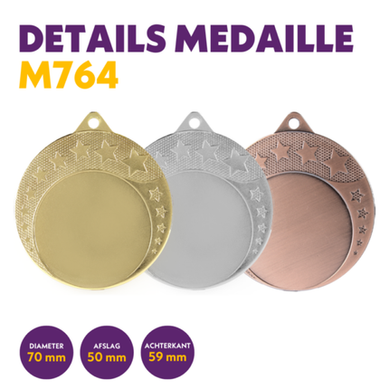 van der Storm Sportprijzen M 764 medaille voor 50 mm afbeelding