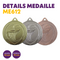 van der Storm Sportprijzen ME 612 Basketbal medaille
