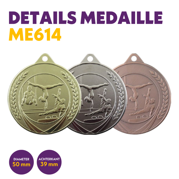 van der Storm Sportprijzen ME 614 Turnmedaille