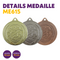 van der Storm Sportprijzen ME 615 Altletiekmedaille