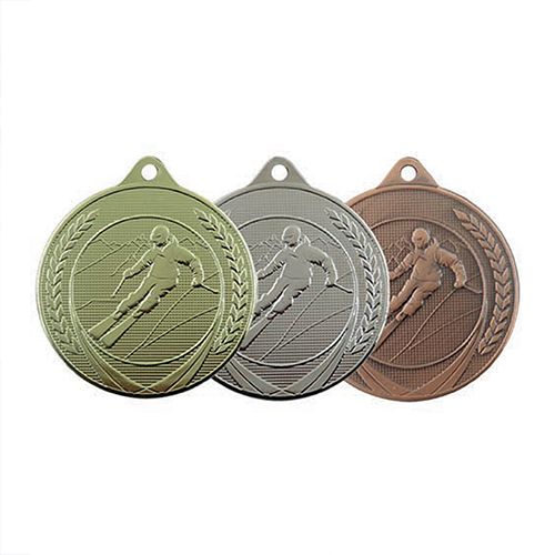 van der Storm Sportprijzen ME 620 Skimedaille incl.   lint en graveren