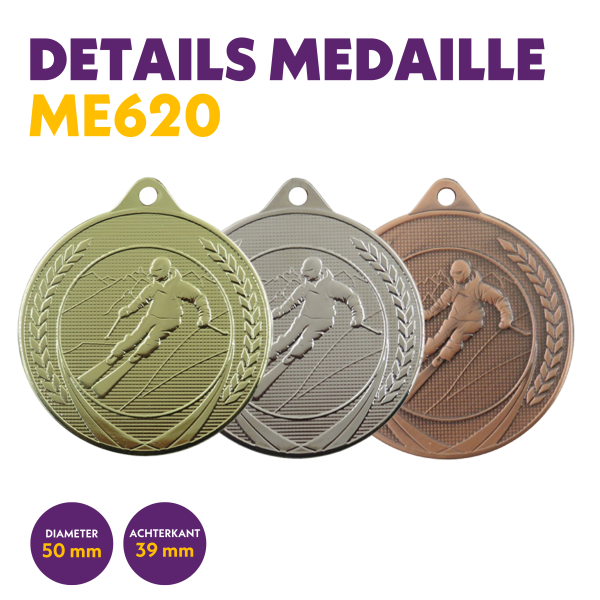 van der Storm Sportprijzen ME 620 Skimedaille