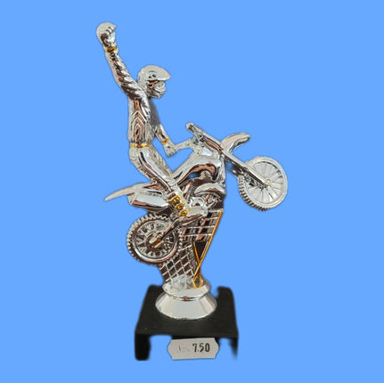 van der Storm Sportprijzen Motorcross figuur op voet ca. 13 cm