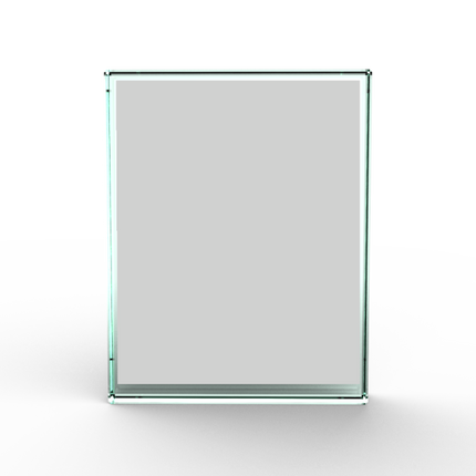 van der Storm Sportprijzen SELDA LUXE GLAS AWARD IN 3 MATEN  11-16 CM MET LUXE DOOS