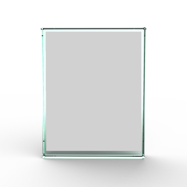 van der Storm Sportprijzen SELDA LUXE GLAS AWARD IN 3 MATEN  11-16 CM MET LUXE DOOS
